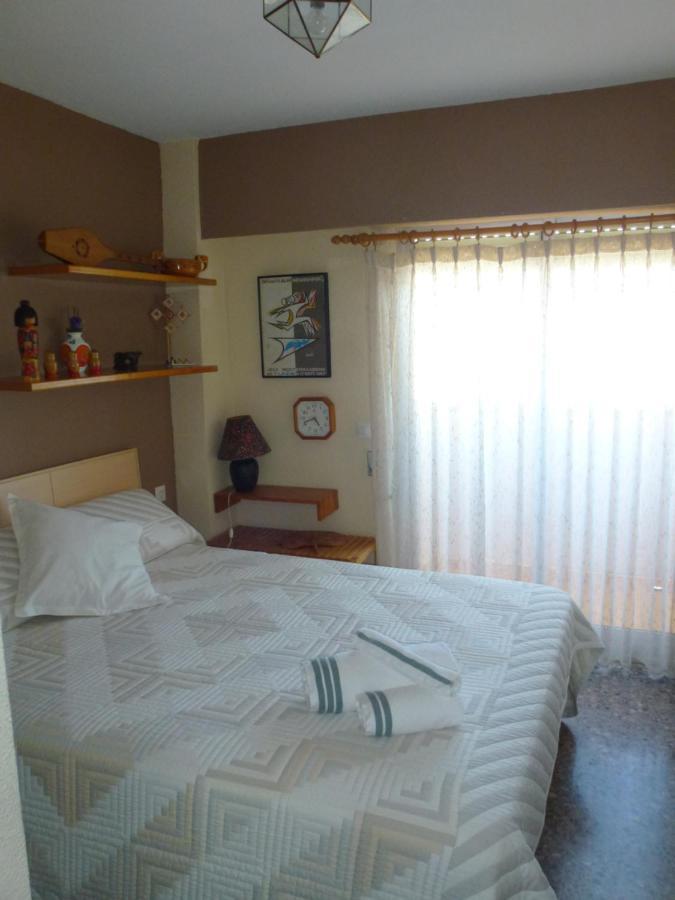 Espectacular Terraza Y Vistas En 1A Linea De Playa Apartment Cullera Luaran gambar