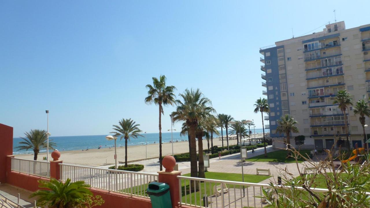 Espectacular Terraza Y Vistas En 1A Linea De Playa Apartment Cullera Luaran gambar