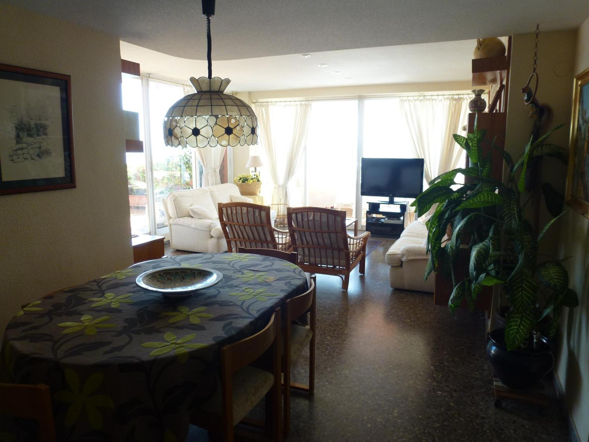 Espectacular Terraza Y Vistas En 1A Linea De Playa Apartment Cullera Luaran gambar
